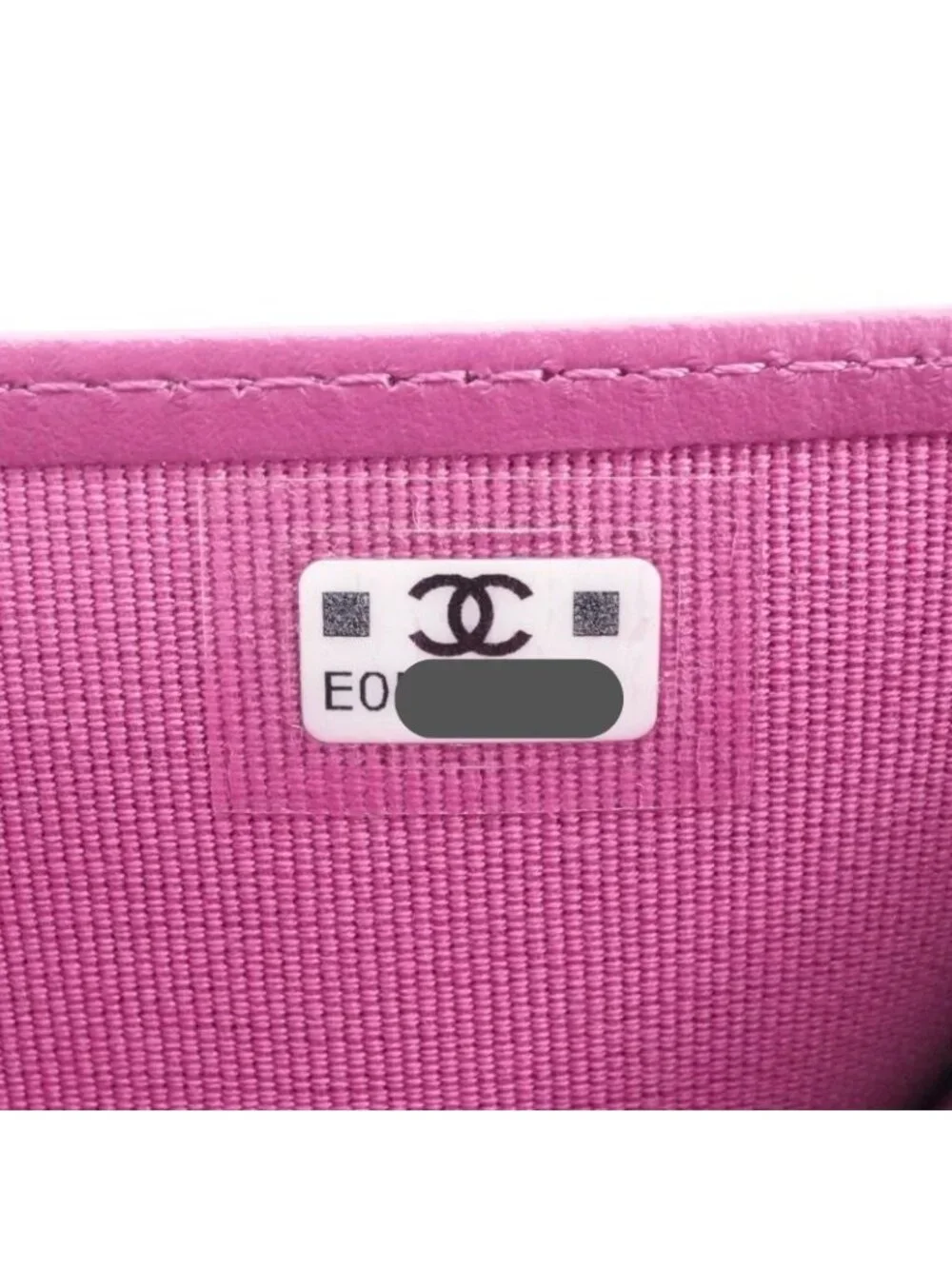 Chanel Wallet Trifold Mini Purple Gold Quilted CC Logo Compact